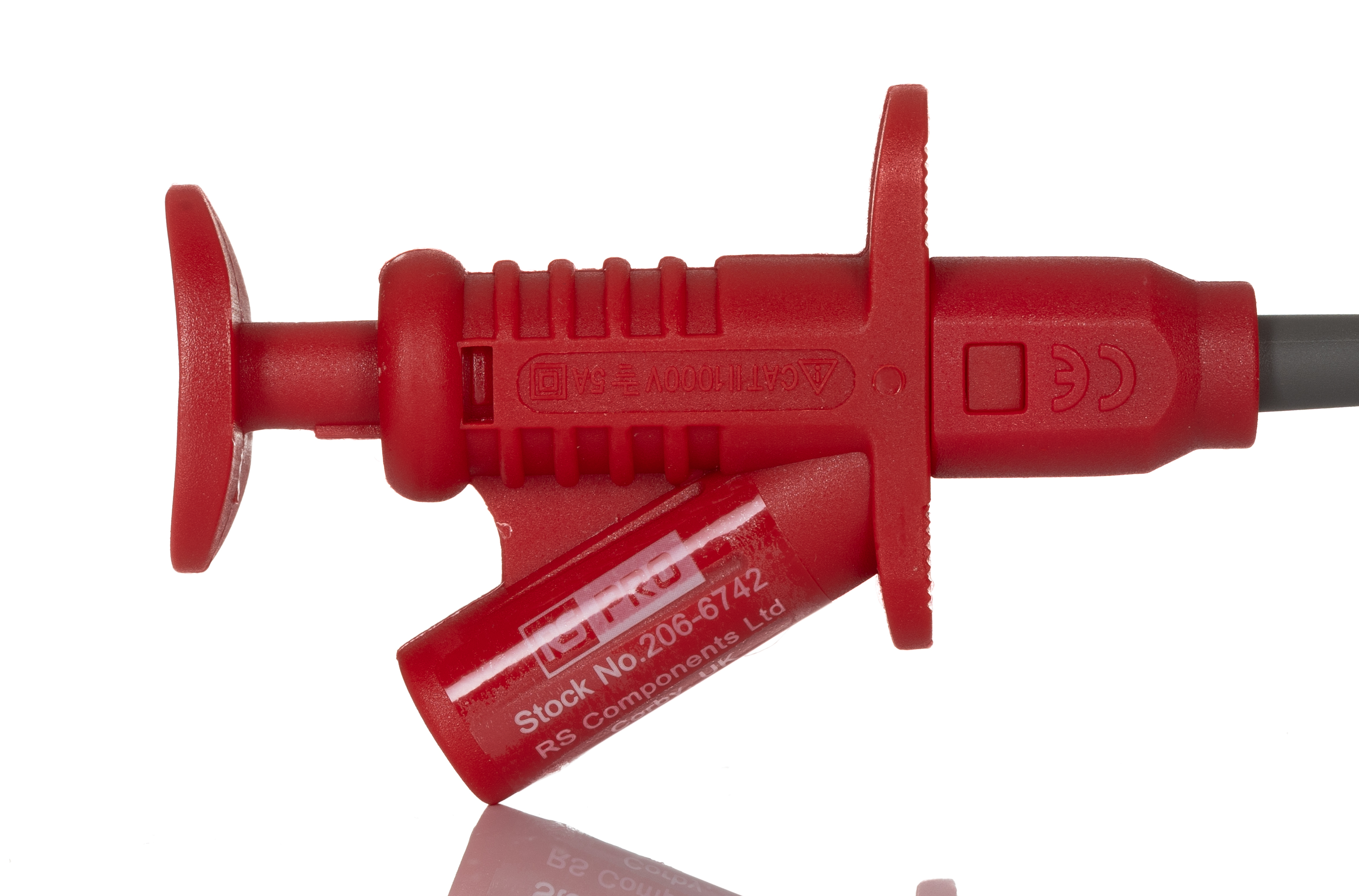 RS PRO Red/Black, 5A, 1000V, 4mm Socket