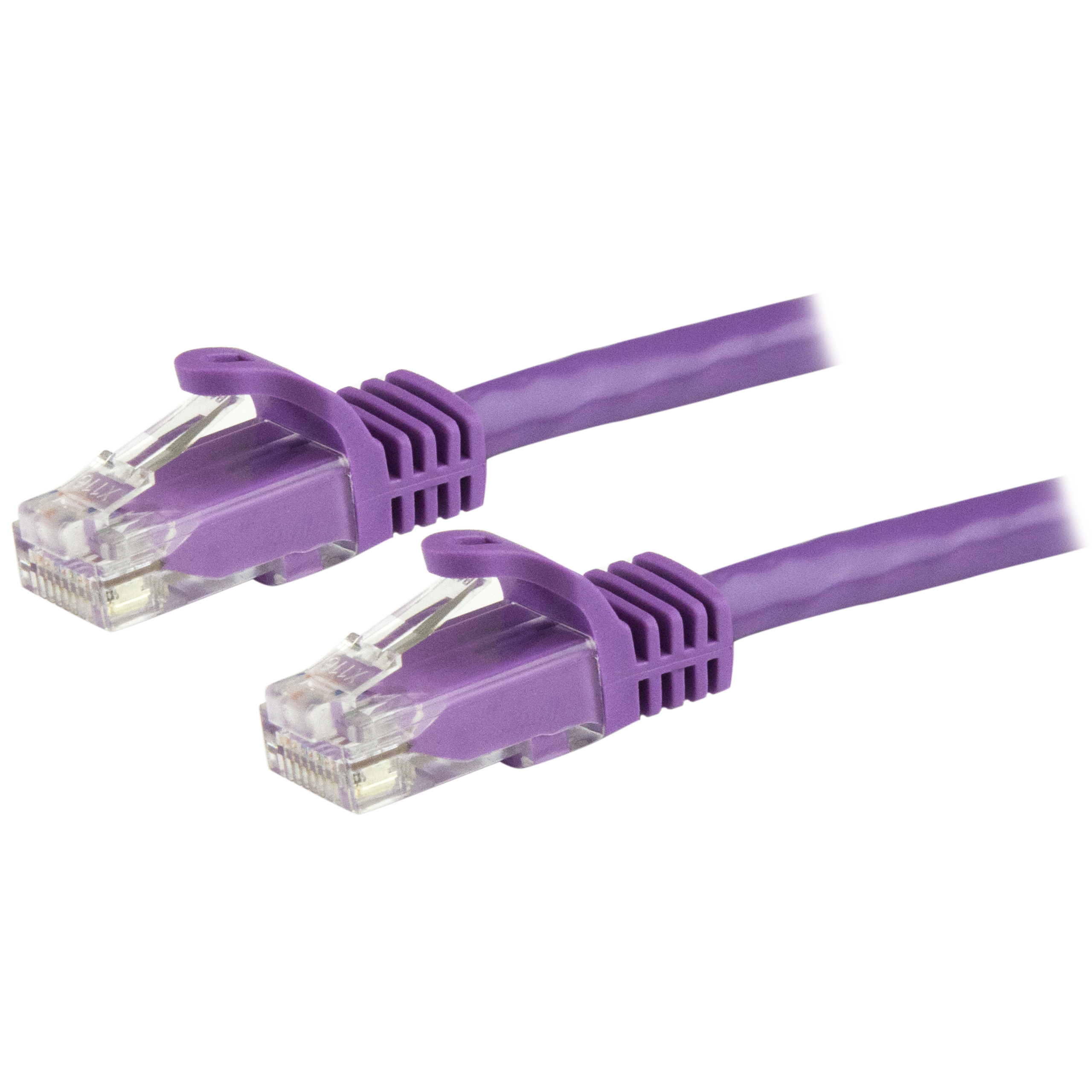 StarTech.com, 5m Cat6, Purple RJ45 to Male RJ45 Male, U/UTP Unshielded, Terminated PVC Sheath