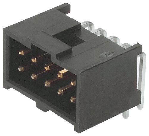Molex C-Grid III Series Right Angle Through Hole PCB Header, 16 Contact(s), 2.54 mm Pitch, 2 Row, Shrouded