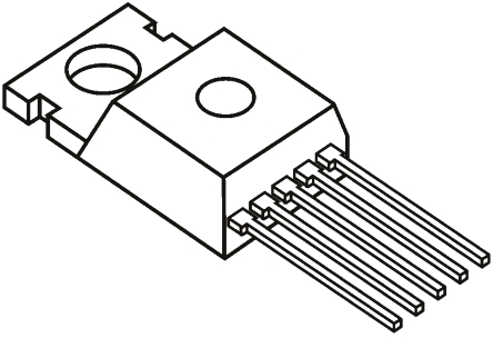 Microchip, MIC4576WT Switching Regulator, 1-Channel 3A Adjustable 5-Pin, TO-220