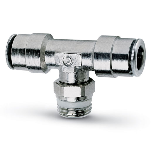 Camozzi 6000 Series Threaded-to-Tube, 8 mm to G 1/4 Male, Threaded-to-Tube Connection Style, S6430 8-1/4