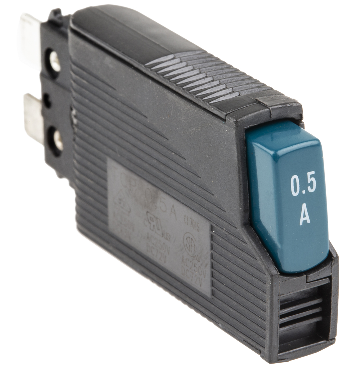 Phoenix Contact Thermal Circuit Breaker - TCP 0.5A  Single Pole 65 V dc, 250V ac Voltage Rating, 500mA Current Rating