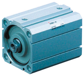 SMC Pneumatic Compact Cylinder - 20 mm Bore, 5 mm CD55 Series, Double Acting Acting