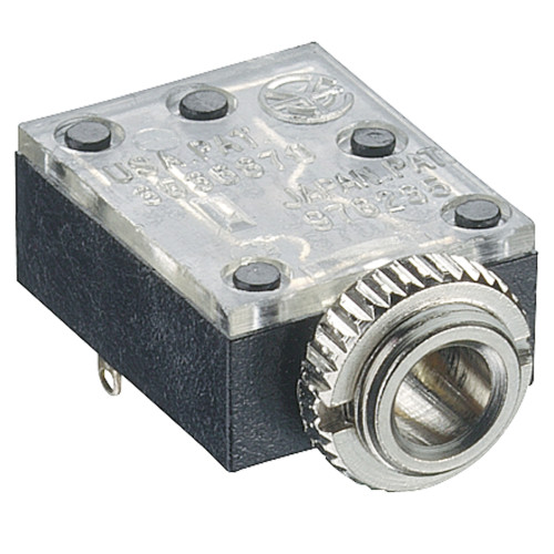 Lumberg Jack Connector 3.5 mm PCB Mount Jack Chassis Socket Socket 1A