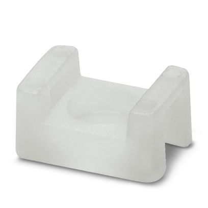 Phoenix Contact White Cable Tie Mount 9.5 mm x 15mm, 5mm Max. Cable Tie Width