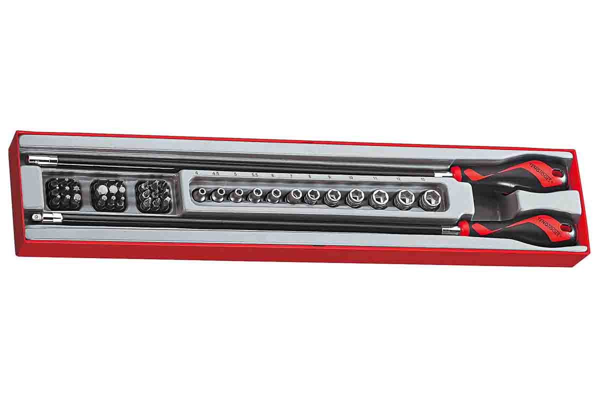 Teng Tools Interchangeable Screwdriver Set, 41-Piece, ESD-Safe