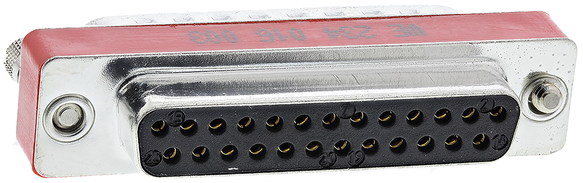 Wurth Elektronik D Sub Adapter Male 25 Way D-Sub to Female 25 Way D-Sub