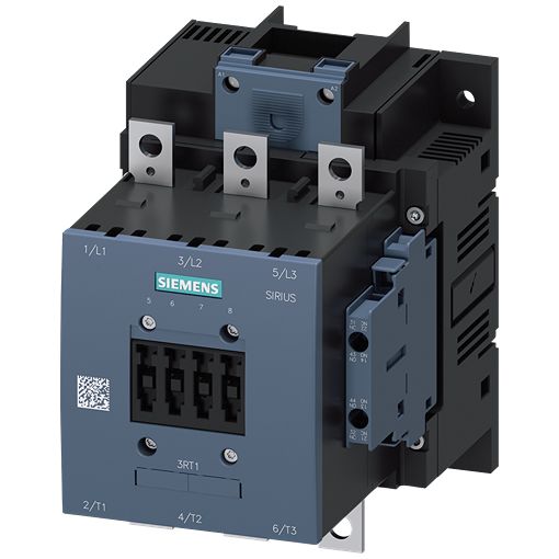 Siemens SIRIUS 3RT Contactor, 42 → 48 V Coil, 3-Pole, 65 A, 90 kW, 2 NO+2 NC, 1 kV