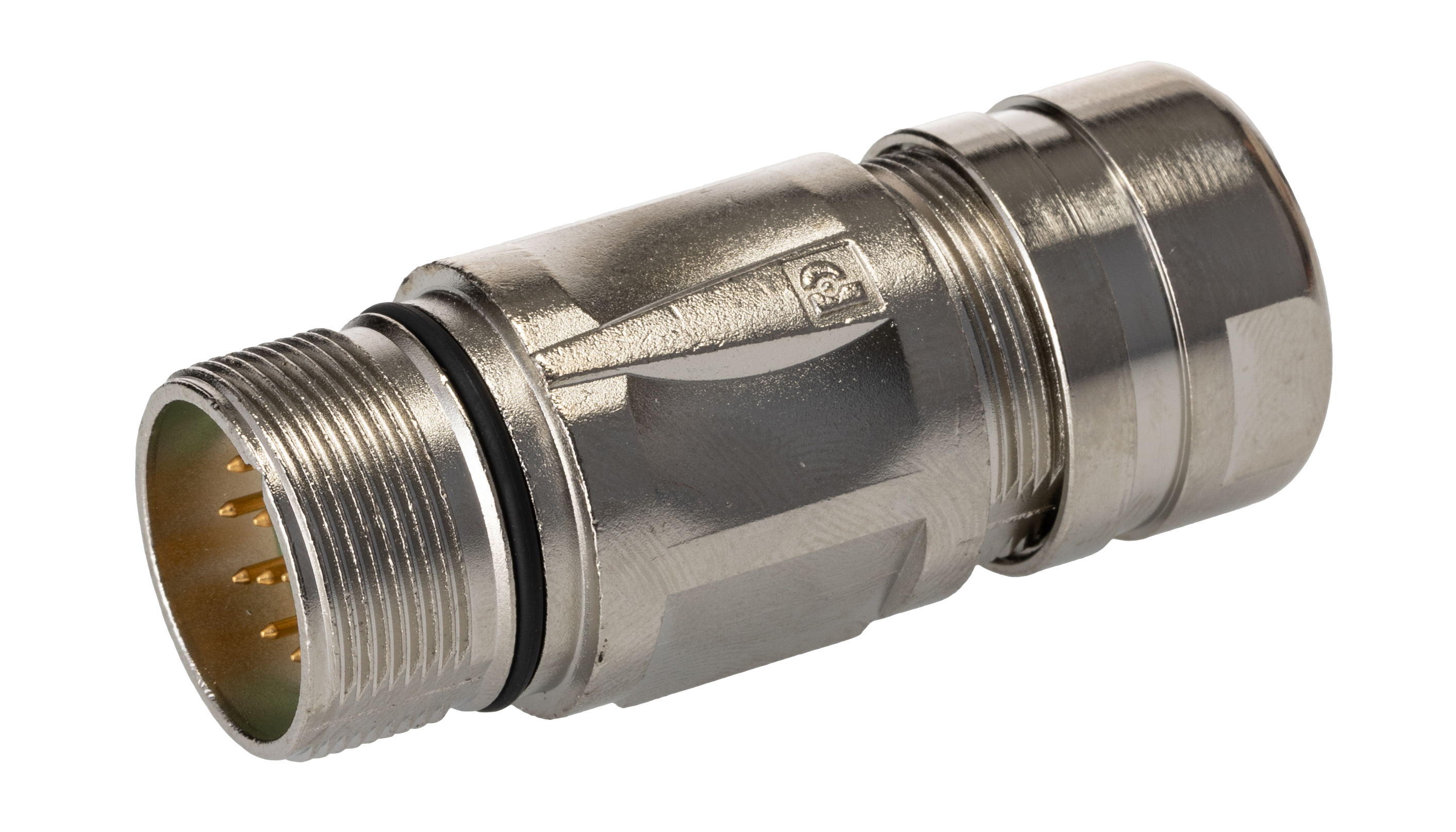 Phoenix Contact Circular Connector, 12 Contacts, Cable, M23 Connector, Plug, Male, IP67, CA-12P1N129008 Series
