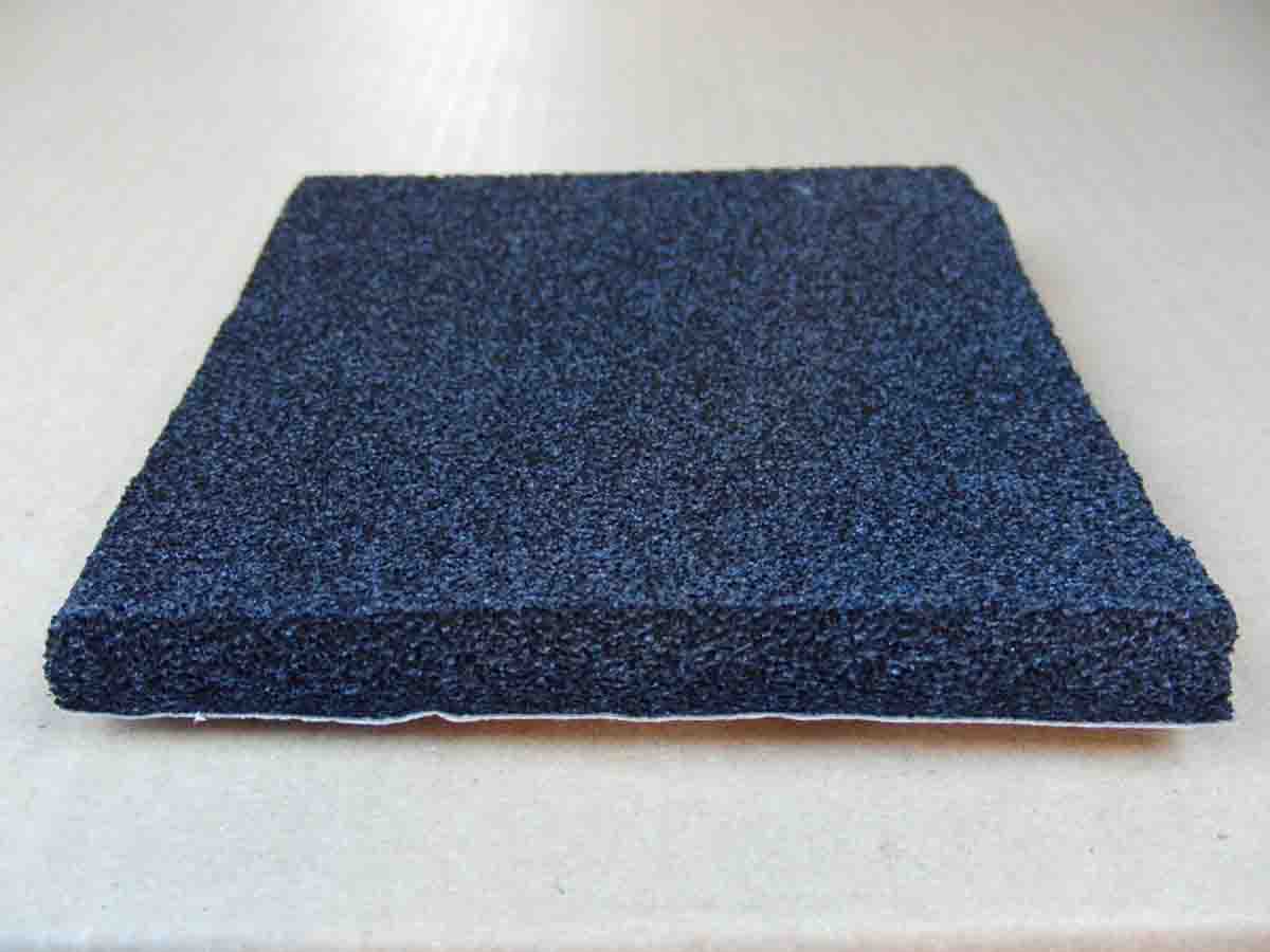 Nitto Black EPDM Rubber Sheet, 1m x 500mm x 5mm, -40°C to +100°C