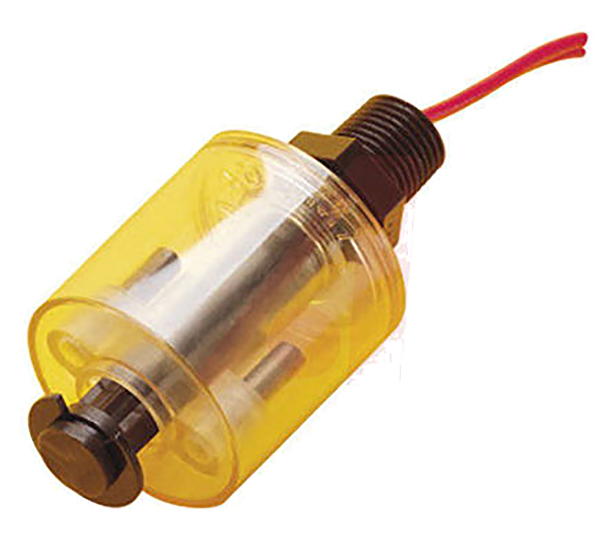 Gems Sensors LS-3 Series Vertical Polysulfone Float Switch, Float, 610mm Cable, SPST NO