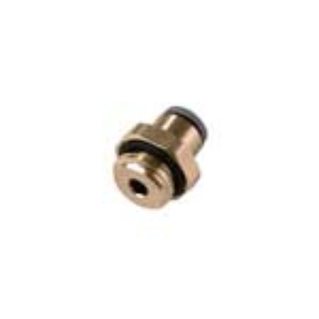 Legris LF6900 LIQUIfit Series Push-in Fitting, G 1/4 Male to Push In 6 mm, Threaded-to-Tube Connection Style