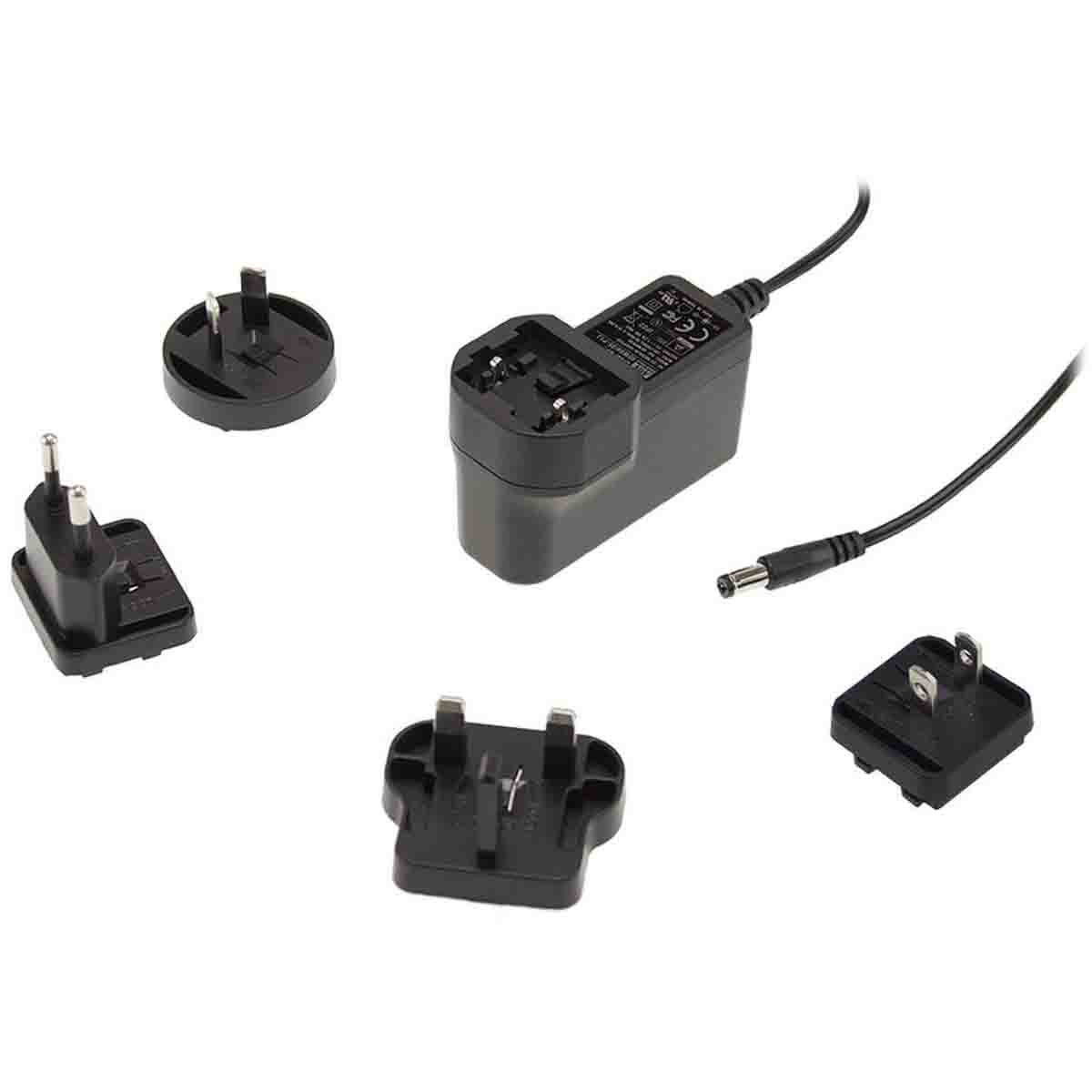MEAN WELL 6W Plug-In AC/DC Adapter 7.5V dc Output, 800mA Output