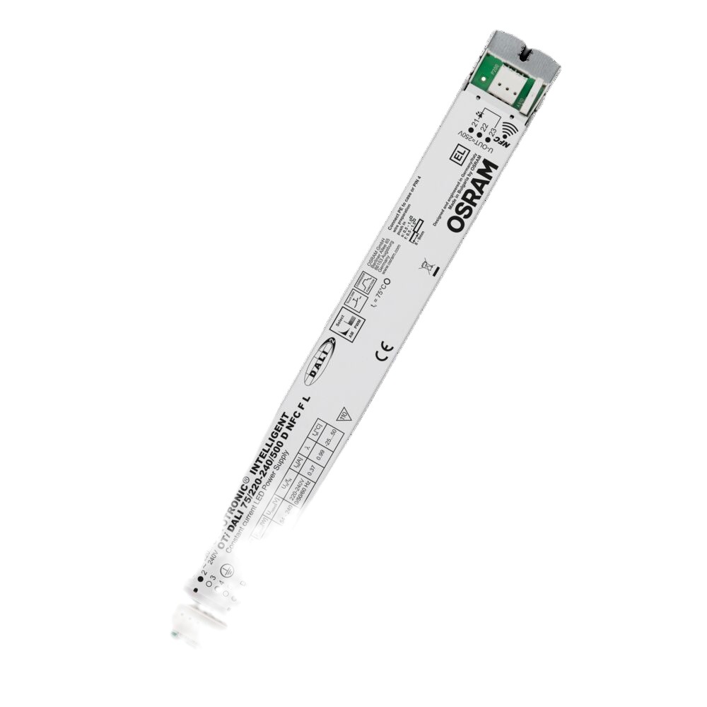 Osram Dimmable LED Driver, 54 → 240V Output, 75W Output, 500mA Output, Constant Current Dimmable