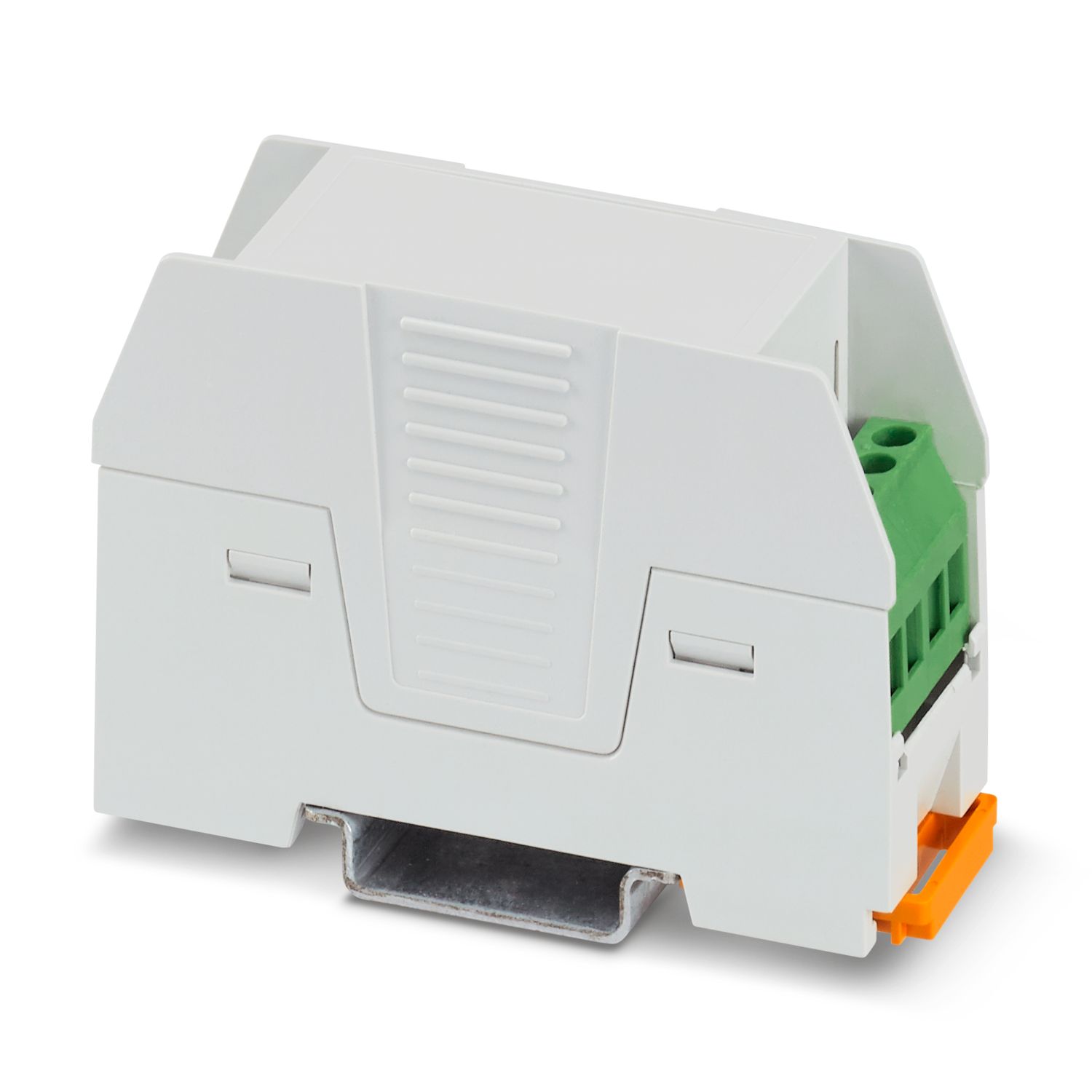 Phoenix Contact DIN Rail Housing Enclosure Type EH Series , 22.6 x 77 x 50.2mm, ABS, Polycarbonate DIN Rail Enclosure