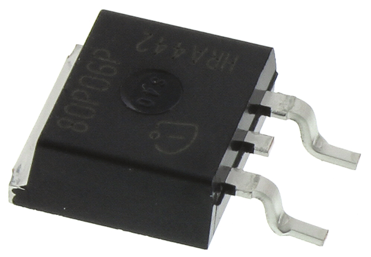 Infineon SIPMOS Type P-Channel MOSFET, 80 A, 60 V Enhancement, 3-Pin TO-263 SPB80P06PGATMA1