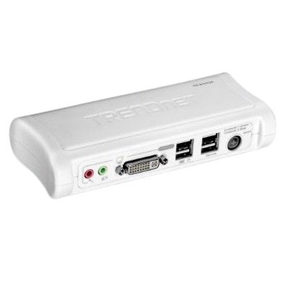 Trendnet 2 Port Dual Monitor USB DVI KVM Switch, DVI 2048 x 1536 Maximum Resolution