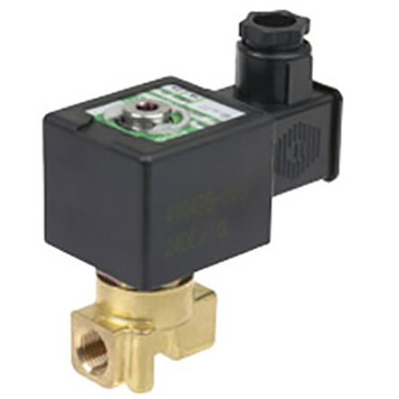 EMERSON – ASCO Solenoid Valve SCG202A052V.24/DC, 2 Port, NC, 24 V dc 1/4 in, 1/4 in