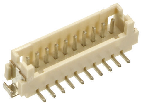 HARWIN M30 Series Straight Surface PCB Header, 8 Contact(s), 1.25 mm Pitch, 1 Row, Shrouded