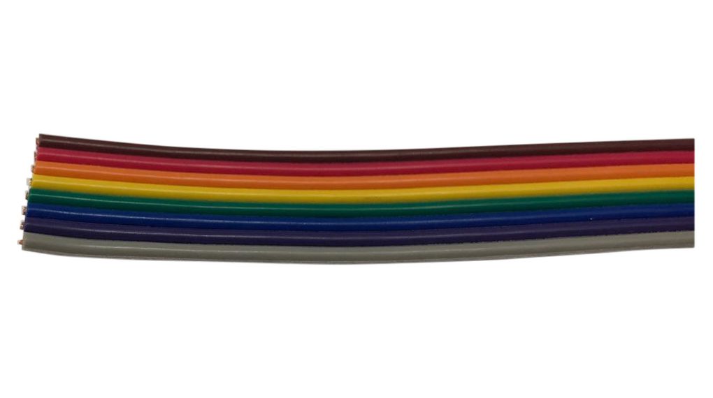 Ribbon Cable,PVC,  20Pole 0.25mm²