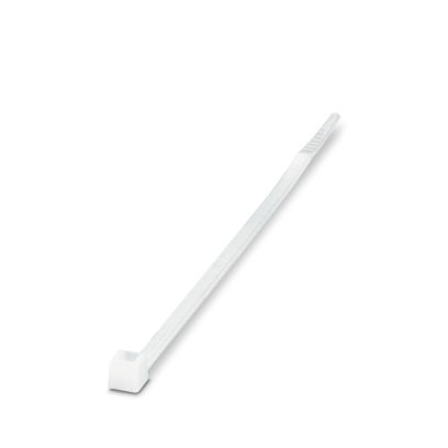 Phoenix Contact Cable Ties, Standard, 98mm x 2.5 mm, Clear Polyamide, Pk-100