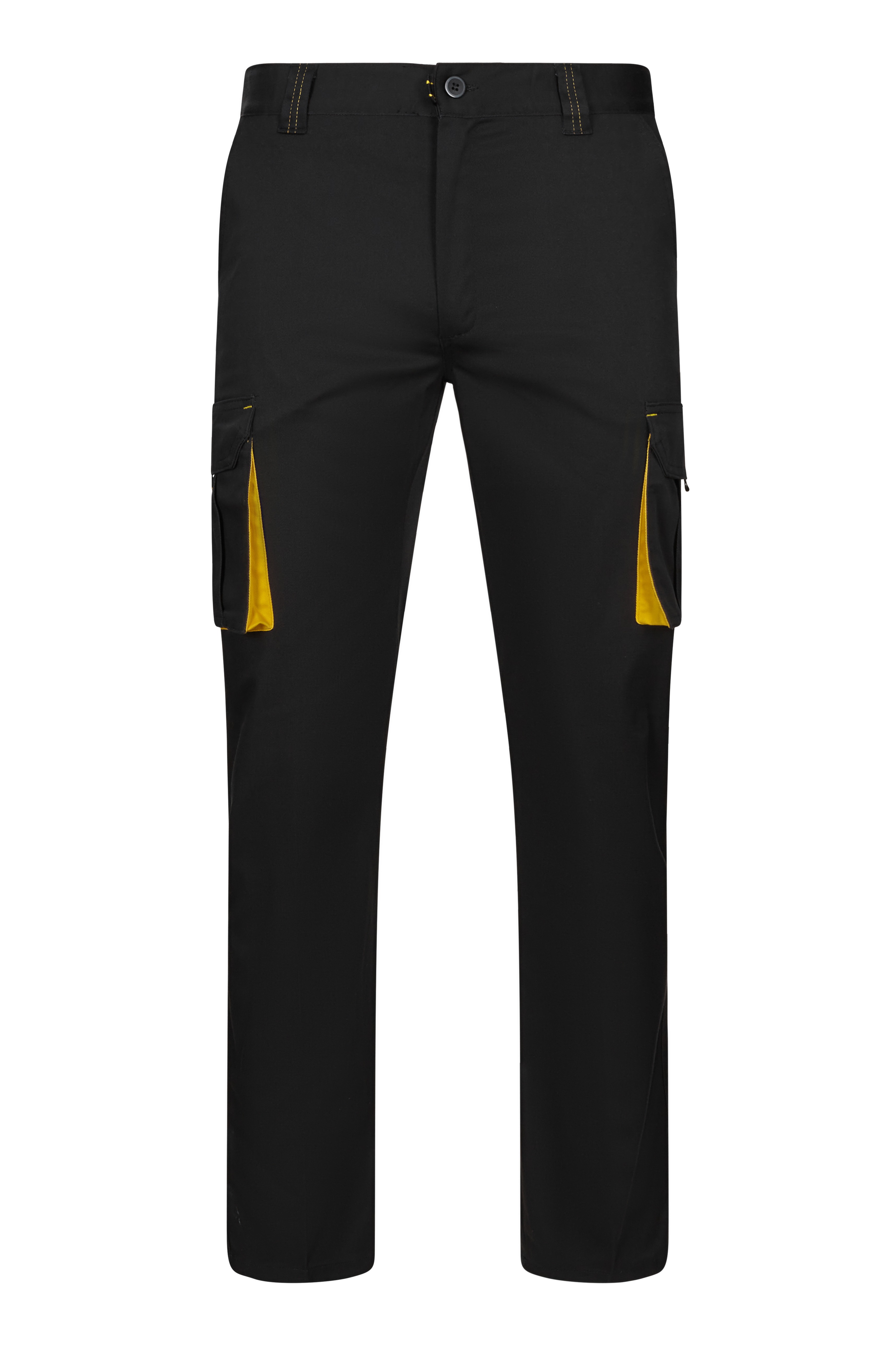 Velilla 103024S Men's Yellow, Black 46% Cotton, 38% Elastomultiester Fibre, 16% Polyester, Size 52 Waist Size 55.5 cm W