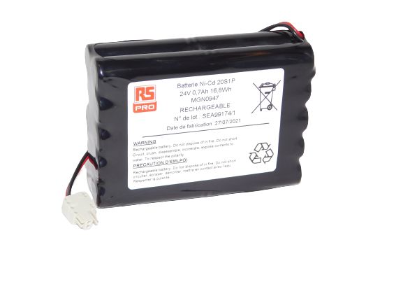 RS PRO RS PRO, 24V, AA, NiCd Rechargeable Battery, 700mAh