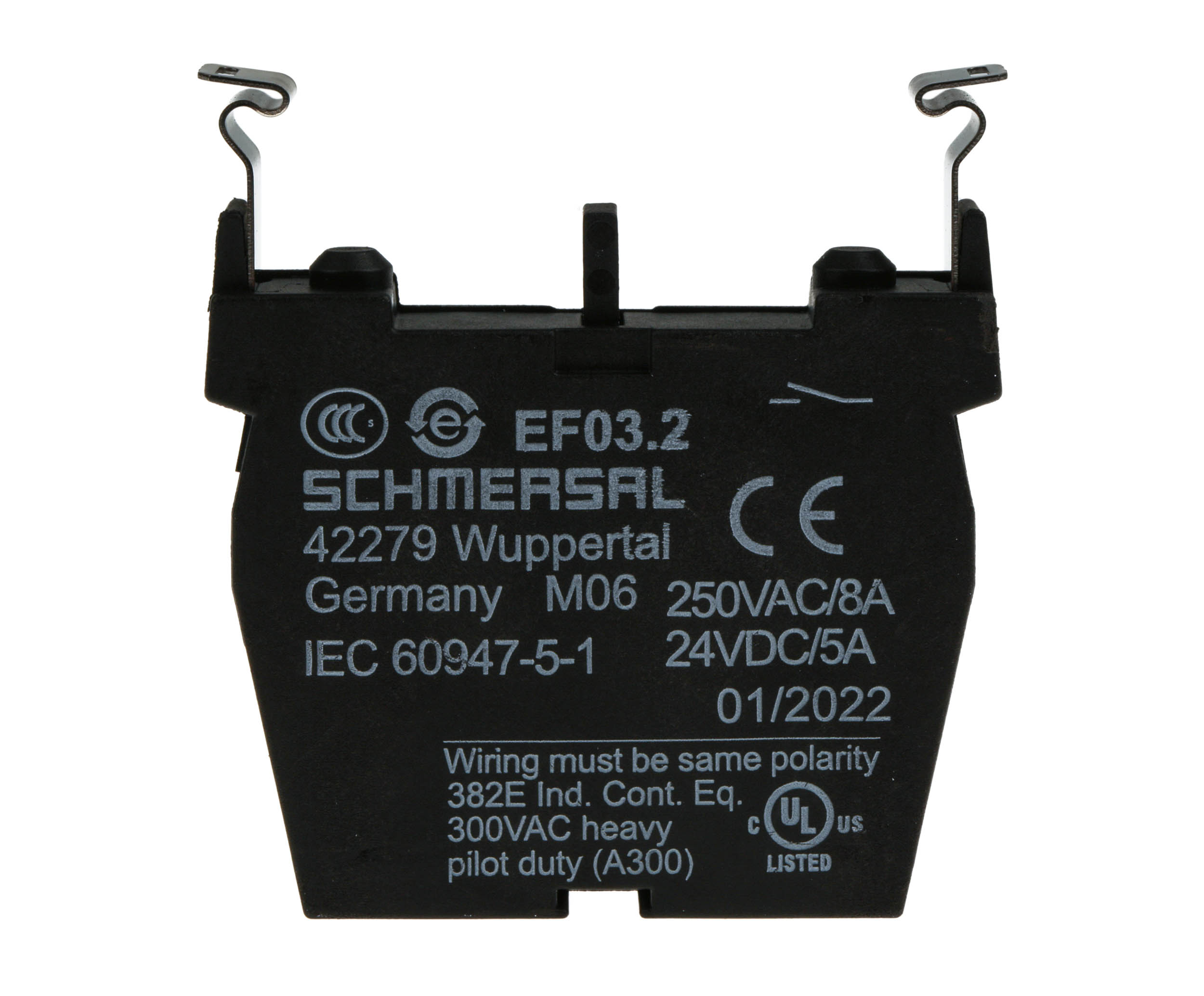 Schmersal for Use with NDR E-Stop, 1NO