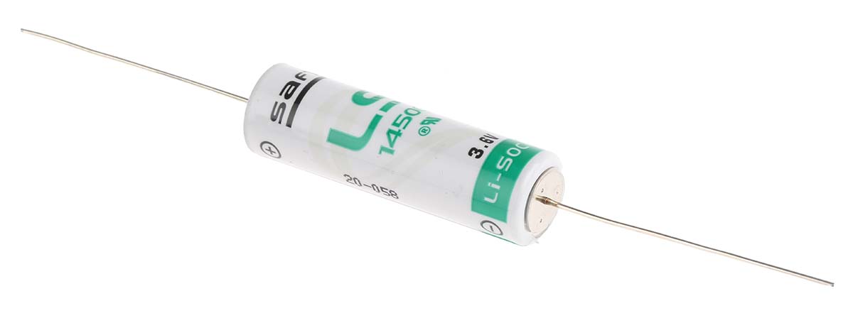 Saft Lithium Thionyl Chloride AA Battery 3.6V