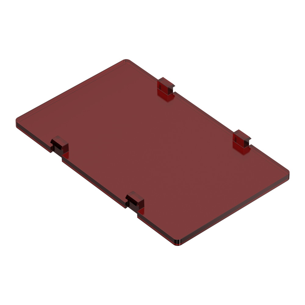 RS PRO ABS Filter for Use with DIN Rail Enclosure, 41.5 x 29.95 x 5.05mm