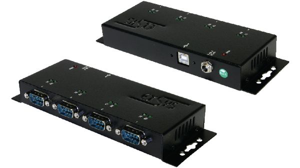 Exsys USB 2.0 USB B Male to D-sub, 9 Pin Male USB Serial Cable Adapter