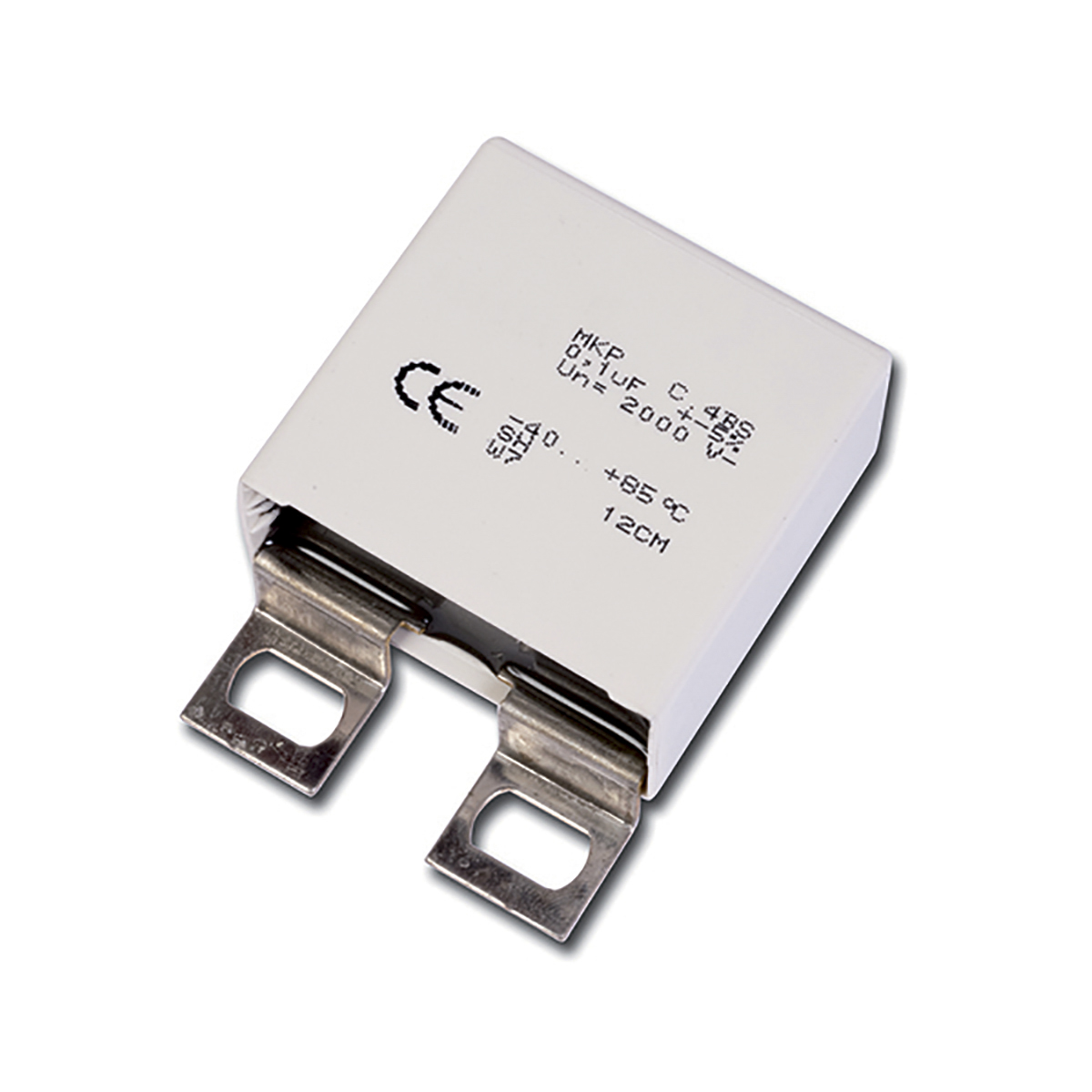 KEMET C4BS Polypropylene Film Capacitor, 550 V ac, 850 V dc, ±5%, 2μF, Panel Mount