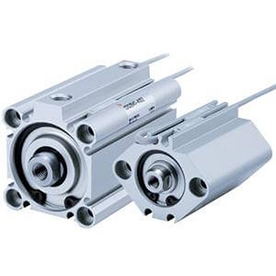 SMC Pneumatic Compact Cylinder - CQ2 Series 63 mm Bore, 20 mm CQ2 Series, Double Acting Acting