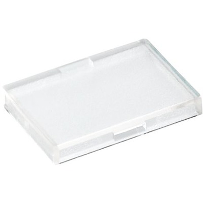 RAFI Transparent Rectangular Push Button Switch for Use with Dome