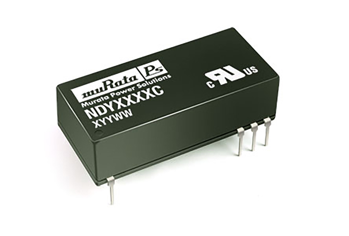 Murata Power Solutions NDY DC-DC Converter, 5V dc/ 600mA Output, 18 → 36 V dc Input, 3W, Through Hole, +85°C Max