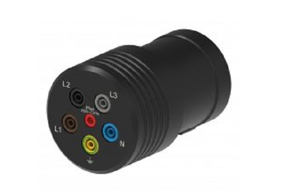 Schutzinger Black Test Connector Adapter With Brass contacts and Nickel Plated - Socket Size: 2mm