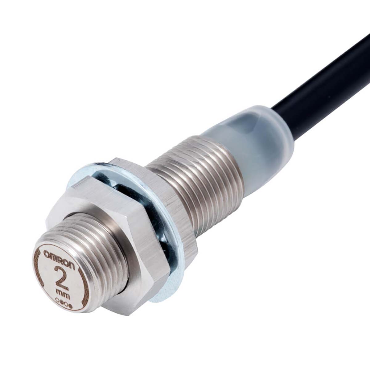 Omron Inductive Threaded Barrel Proximity Sensor, M12, 2 mm Detection, PNP NO+NC, 10 → 30 V dc