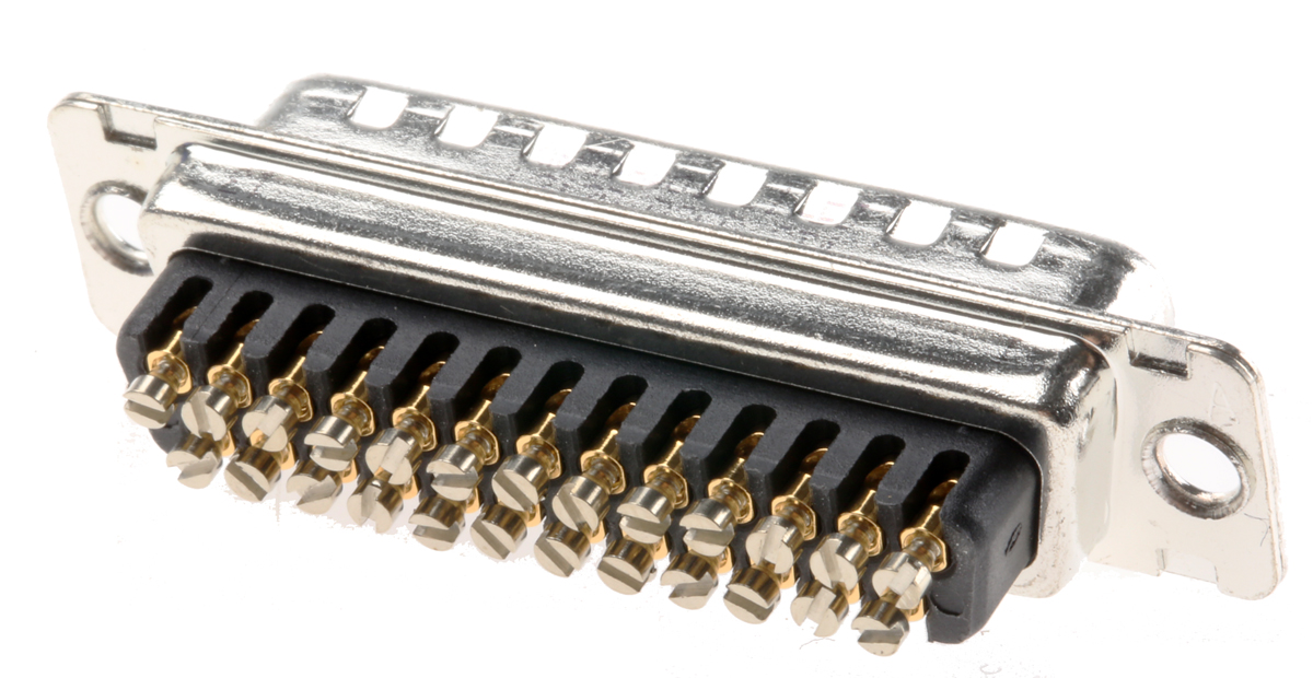 Amphenol Communications Solutions D-ST 25 Way Cable Mount D-sub Connector Plug
