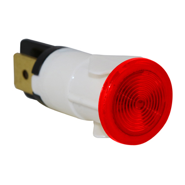 Molveno SX41 Series Red Neon Panel Mount Indicator, 250V, 12mm Mounting Hole Size