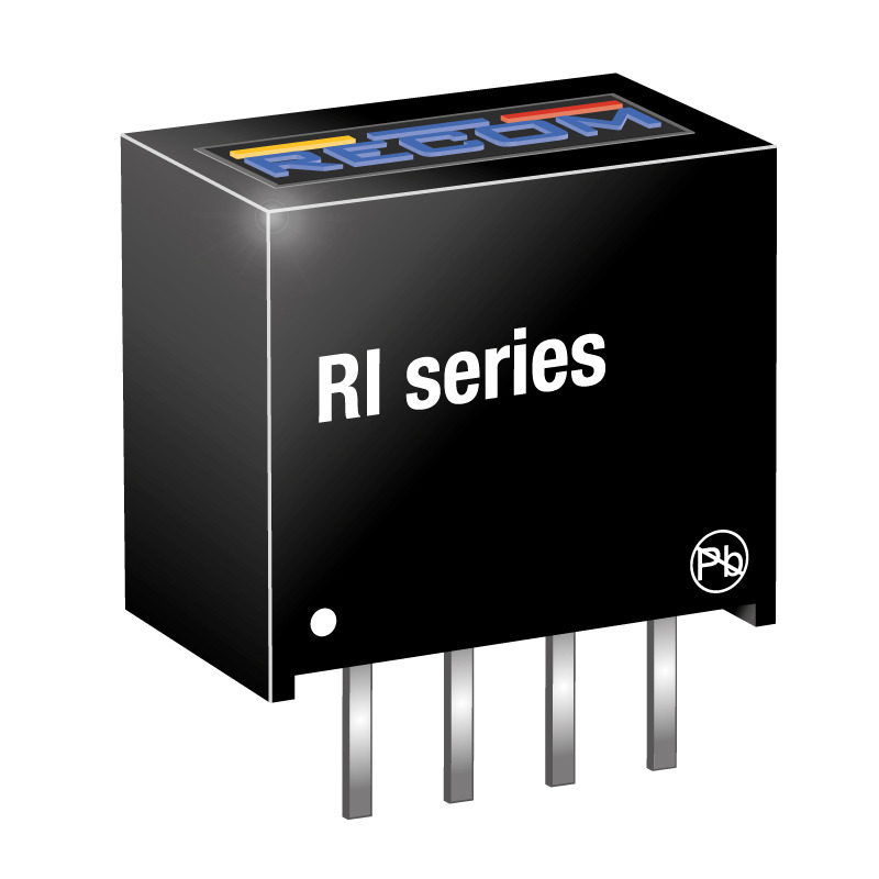 Recom RI DC-DC Converter, 12V dc/ 167mA Output, 21.6 → 26.4 V dc Input, 2W, Through Hole, +85°C Max Temp -40°C