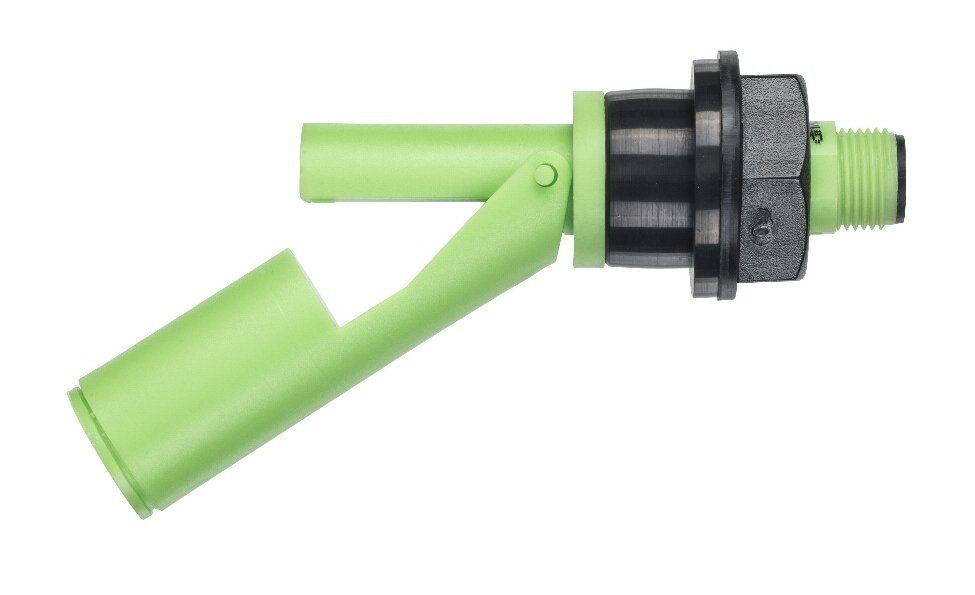 Sensata Cynergy3 RSF70 Series Horizontal Polyvinylidene Fluoride Float Switch, Float, NO/NC, 300V ac Max, 300V dc Max