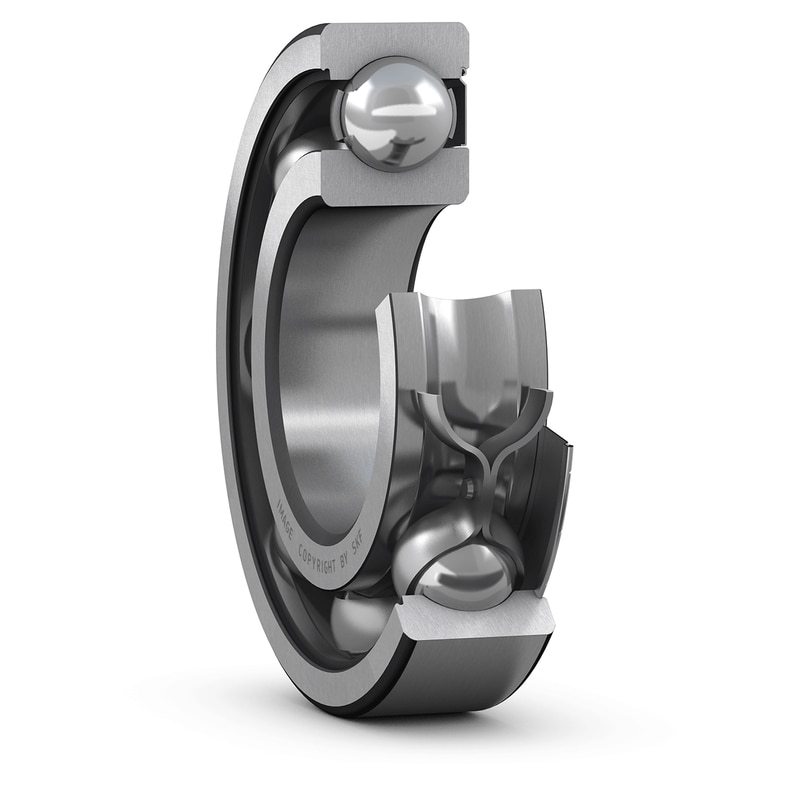 SKF 16002/C3 1 Row Deep Groove Ball Bearing - 15 mm ID, 32 mm OD