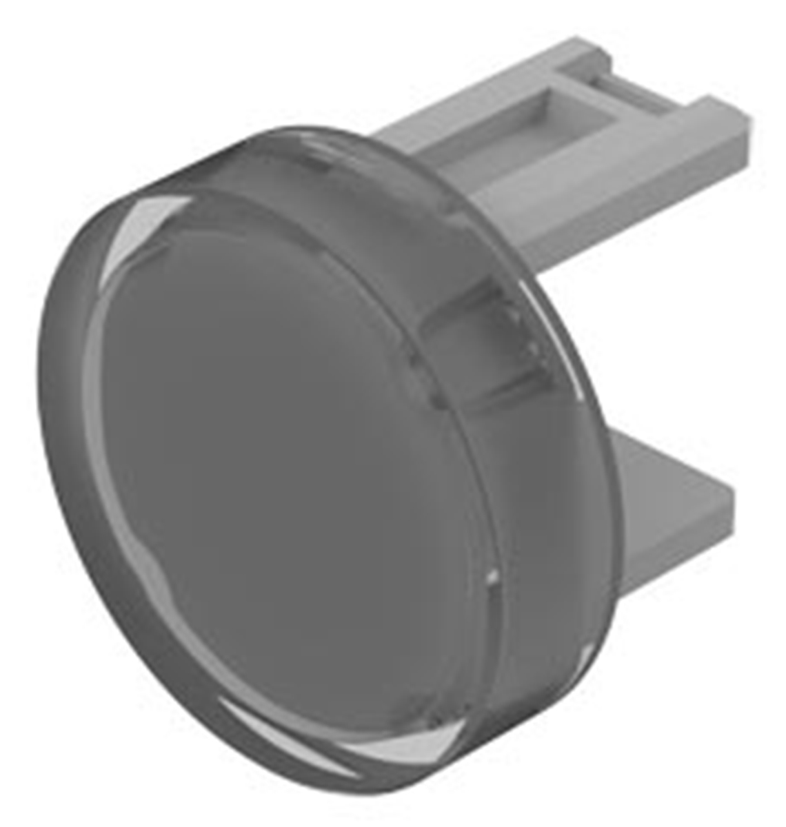 EAO Clear Round Push Button Lens for Use with 31 Series