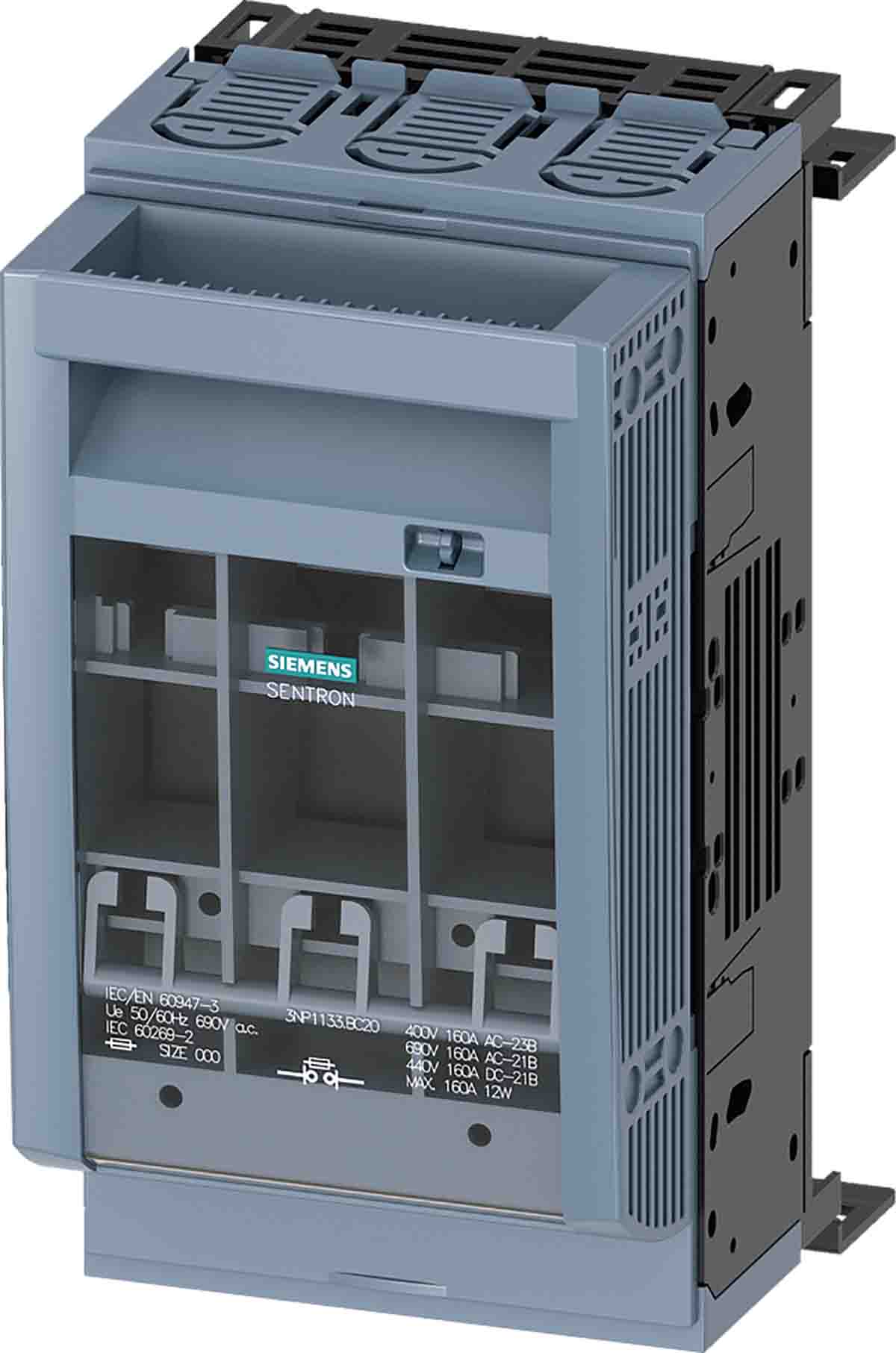 Siemens Fuse Switch Disconnector, 3 Pole, 160A Max Current