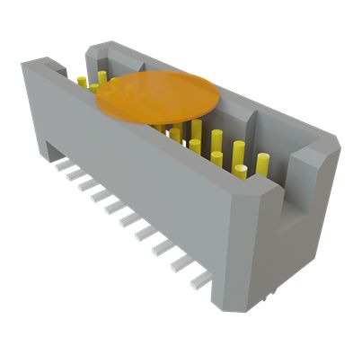 Samtec TFML Series Vertical Surface, Through Hole PCB Header, 20 Contact(s), 1.27 mm Pitch, 2 Row, Shrouded