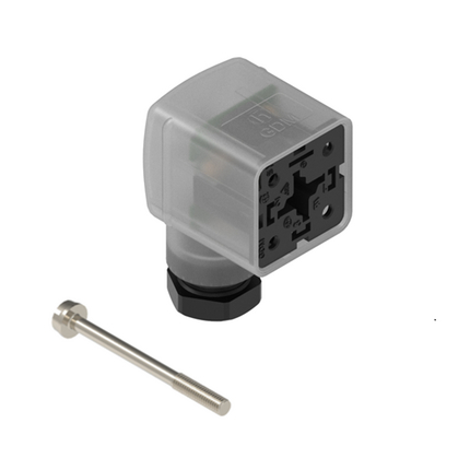 Hirschmann GDM21F6, Female DIN 43650 Solenoid Connector, 24 V ac/dc Voltage