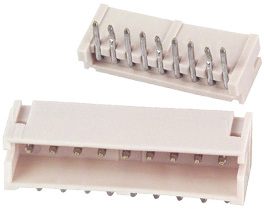 JST ZH Series Right Angle Through Hole PCB Header, 9 Contact(s), 1.5 mm Pitch, 1 Row, Shrouded