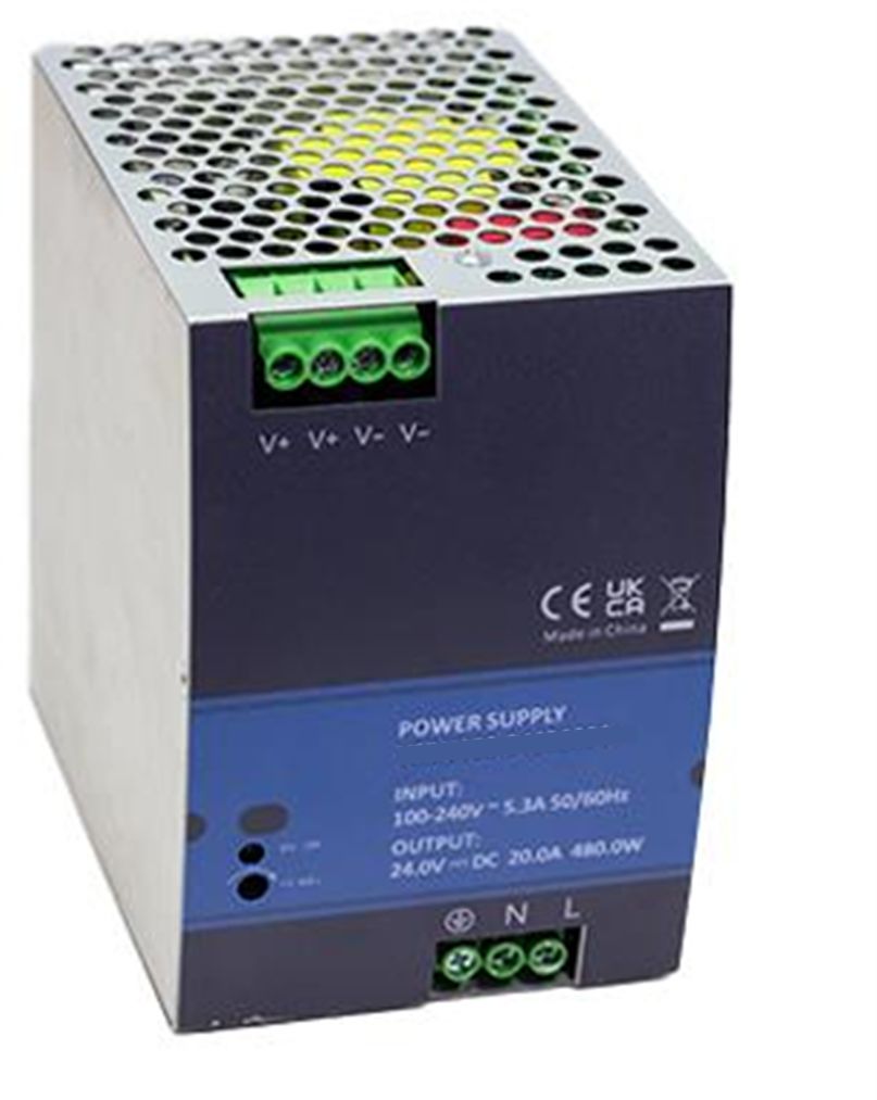 RS PRO DIN Rail Power Supply, 90 → 264V ac ac, dc Input, 48V dc dc Output, 10A Output, 480W