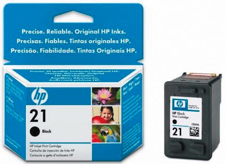 Hewlett Packard 21 Black Ink Cartridge