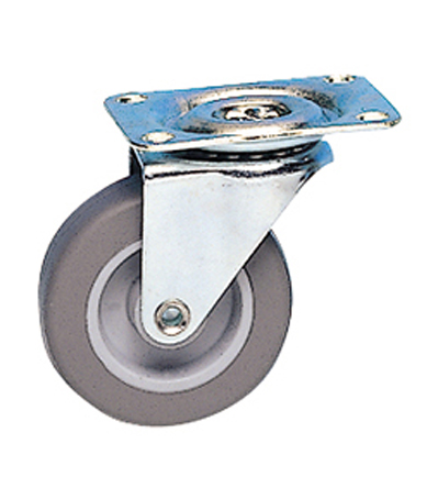 Guitel Hervieu Swivel Castor Wheel, 15kg Capacity, 42mm Wheel